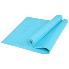 Starfit Коврик для йоги FM-103, PVC HD, 173 x 61 x 0,4 см, голубой