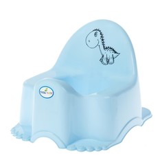 Горшок Tega Дино музыкальный blue голубой