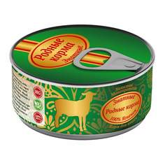 Консервы для кошек Родные корма Знатные, ягненок, 100г