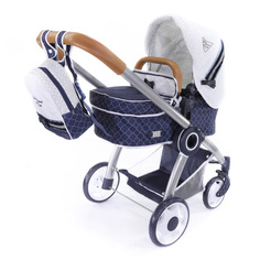 Коляска для кукол DeCuevas Toys трансформер 3 в 1 с рюкзачком ТОП-Коллекшн, 70 см 80537