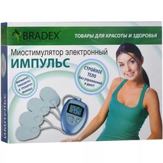 Миостимулятор электронный, точечный «ИМПУЛЬС» синий Bradex