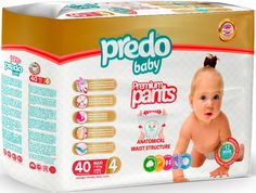 Подгузники-трусики Predo Baby № 4 (7-18 кг) 40 шт.