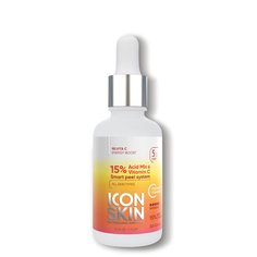 Пилинг для лица с витамином С с 15% комплексом кислот. ICON SKIN 30 мл