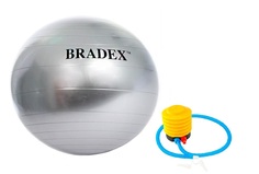 Мяч Bradex Фитбол SF 0381, серебристый, 85 см