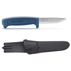 Нож 12241 Morakniv Basic 546, нержавеющая сталь, синяя ручка