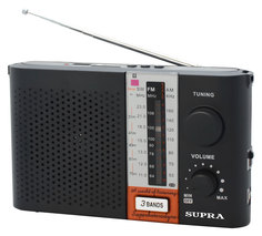 Радиоприемник Supra ST-17U Black