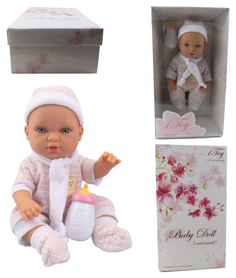 1 TOY Пупсик функциональный Baby Doll, 33 см, Т14116