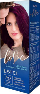 Крем-краска для волос Estel Love 5/65 Спелая вишня