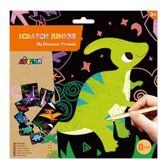 Цветная гравюра для малышей: Динозавры AVENIR CH1675