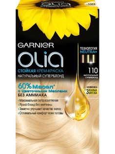 Крем-краска для волос Garnier Olia 110 Натуральный ультраблонд