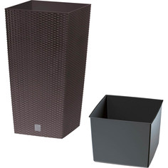 Кашпо для цветов Prosperplast 21/49 л Rato square, DRTS325-440U