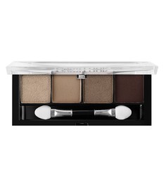 Тени для век Luxvisage 4-цветная палетка GLAM LOOK, Тон 08 Ореховый тауп