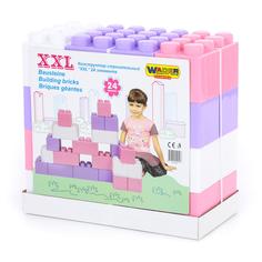 Конструктор Полесье строительный XXL v2, 24 эл. 40107