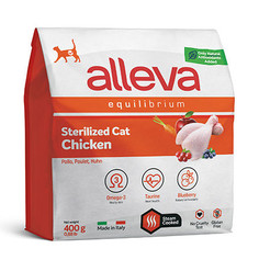 Сухой корм для кошек Diusa Pet Equilibrium Sterilized, курица, 0.4кг