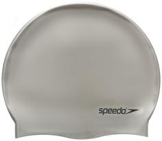 Шапочка для плавания Speedo Plain Flat Silicone Cap 1181 silver