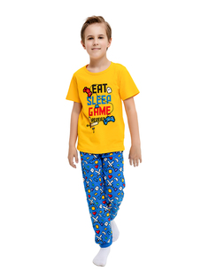 Пижама детская Веселый малыш, цв. разноцветный р.116