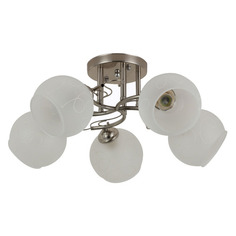 Люстра Rivoli Quanti потолочный 40Вт никелевый (9000-305)