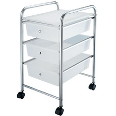 Этажерка My Space G003, с 3-мя пластиковыми ящиками, 39х33х65 см