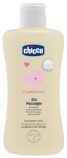 Масло для тела детское Chicco Baby Moments Массажное 200 мл