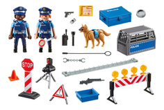 Игровой набор Playmobil PLAYMOBIL Полиция: Блокпост Полиции