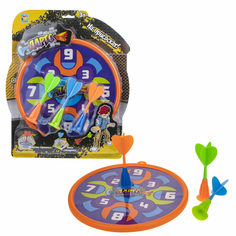 Набор для игры в дартс 1TOY Т17357 на присосках