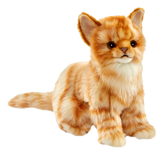 Мягкая игрушка Hansa Creation Котенок бежевый 19 см 7176