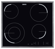 Встраиваемая варочная панель электрическая Zanussi ZEV56341XB Black