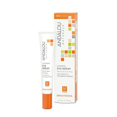 Осветляющая сыворотка Andalou Naturals, для кожи вокруг глаз, 18 мл