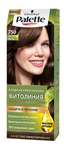 Стойкая крем-краска для волос Palette Фитолиния, 750 (4-60) 110 мл