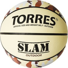Мяч баскетбольный TORRES SLAM, р.7 B02067 Action!