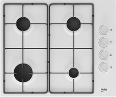 Встраиваемая газовая панель Beko HIGG 64123 SW White