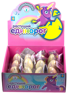Домашний инкубатор "Яйцо с растущим единорогом", 5.5 см 1TOY