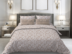 Комплект постельного белья 1,5-спальный Galtex Комфорт Вьюнок бежевый