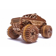 Механическая сборная модель Wood Trick Монстр-Трак