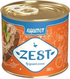 Паштет Zest сливочный с гусиной печенью