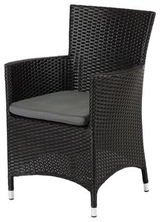 Садовое кресло Hoff Nuar 80082047 black 60х60х89 см