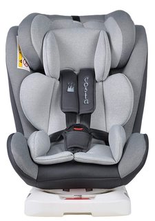 Детское автокресло COSTA CS-002 ISOFIX серый/темносерый Gray/DK Grey, YB104A/dk
