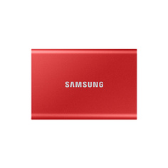 Внешний диск SSD Samsung T7 Touсh 1TB Red (MU-PC1T0R/WW)