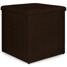 Пуф Боровичи-мебель 400х400х420 Boom espresso 58263