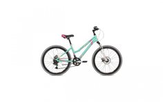 Подростковый велосипед STINGER Laguna D 24" (2021)(14 / зеленый/14)