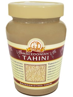 Macedonian Tahini Паста тахини из очищенных зерен кунжута 300 г.