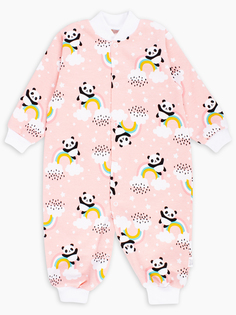 Комбинезон детский Веселый малыш Little Star 251/142/ls/Радужная панда р.86