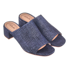 Сабо женские Clarks Orabella Daisy синие 36 EU