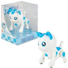 Интерактивная кошка-робот IntellectiCat, синяя Defa