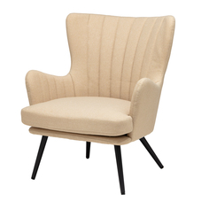 Кресло Harper бежевое / StoreForHome / S-205-LIGHT-GREY