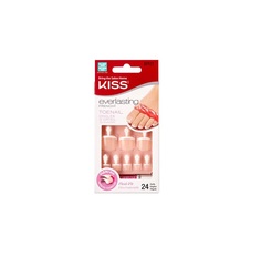 Набор накладных ногтей с клеем Kiss