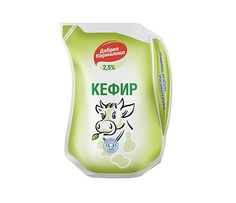 Кефир бзмж жир. 2.5 % 900 г кувшин молоко россия