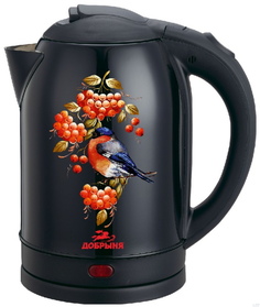 Чайник электрический Добрыня DO-1248 Black