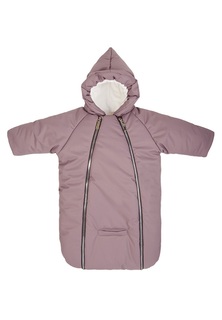 Зимний конверт-комбинезон "Галактика", цвет: лиловый, 80х36 см, от 0 до 6 месяцев Сонный гномик