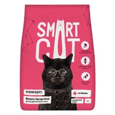 Сухой корм для кошек Smart CAT ягненок; 5кг